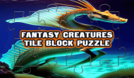 Fantasy Creatures Tile Block Puzzle