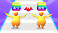 Merge Rush 2048